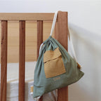 Personalised Drawstring Backpack - Back To Wood Kids Backpack
