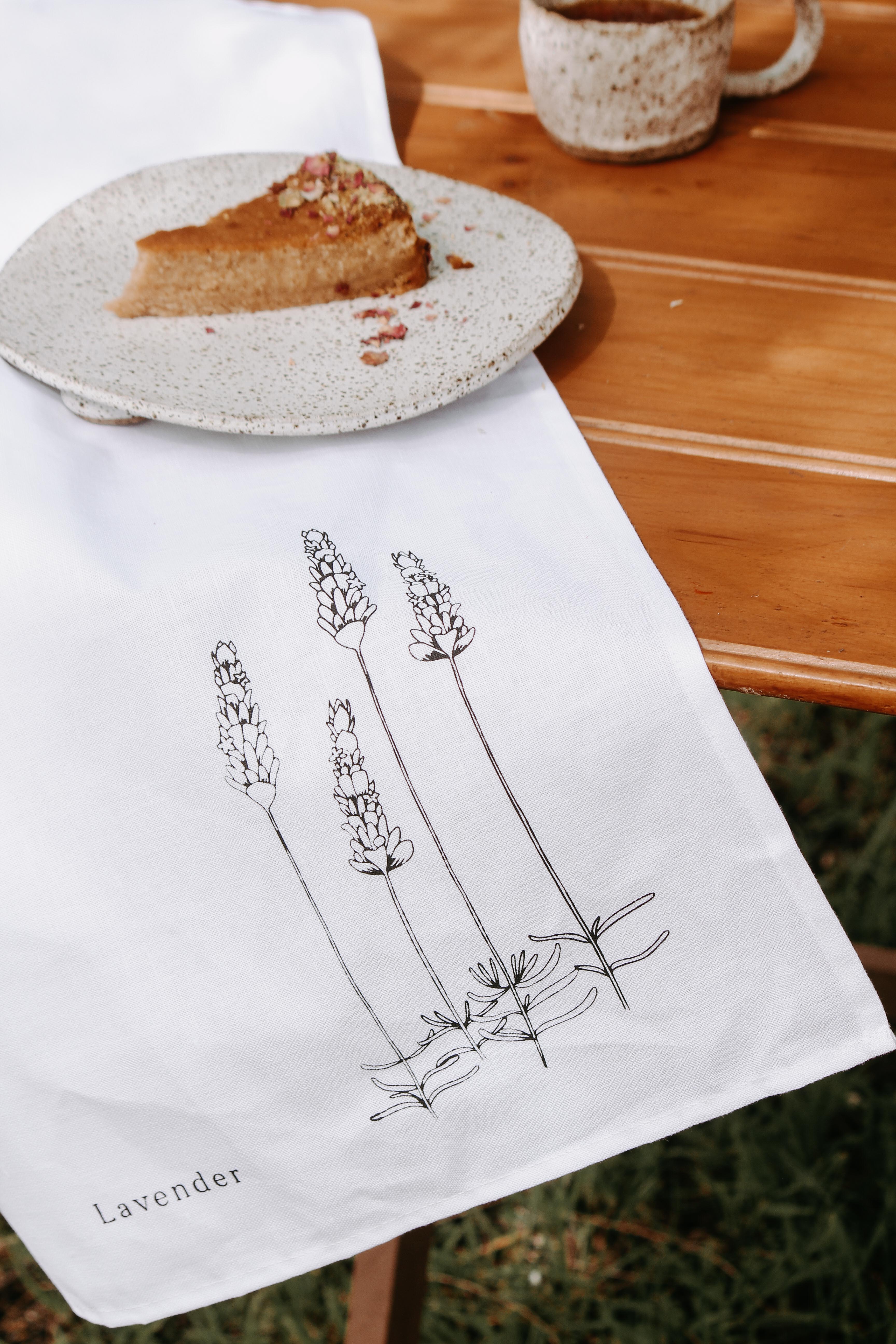Lavender Tea Towel