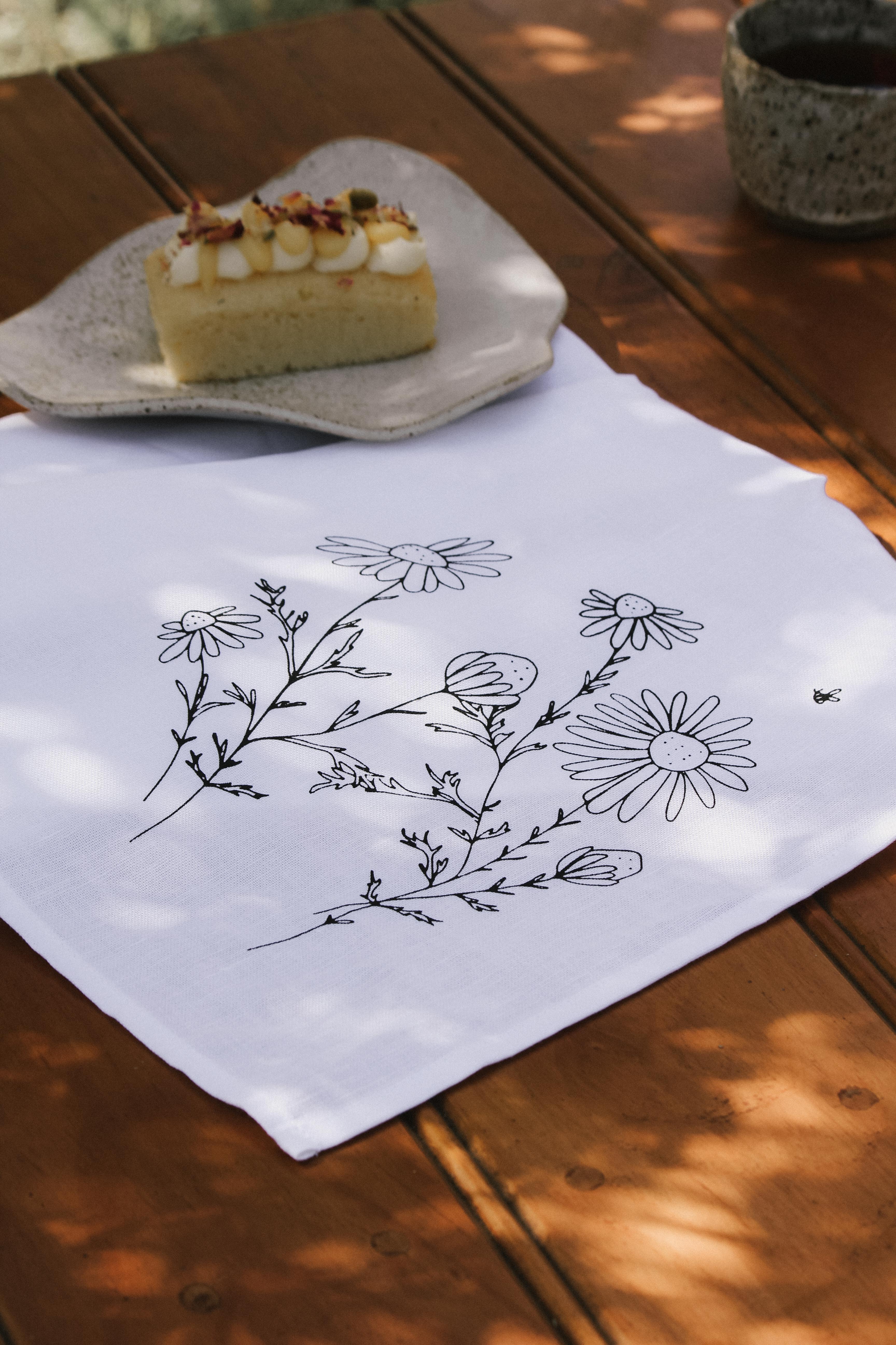 Chamomile Tea Towel