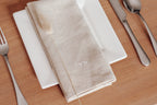 Custom Name Embroidered Linen Napkin
