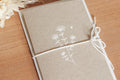 DAISY Set Of Three Gifting Cards - Recycled White