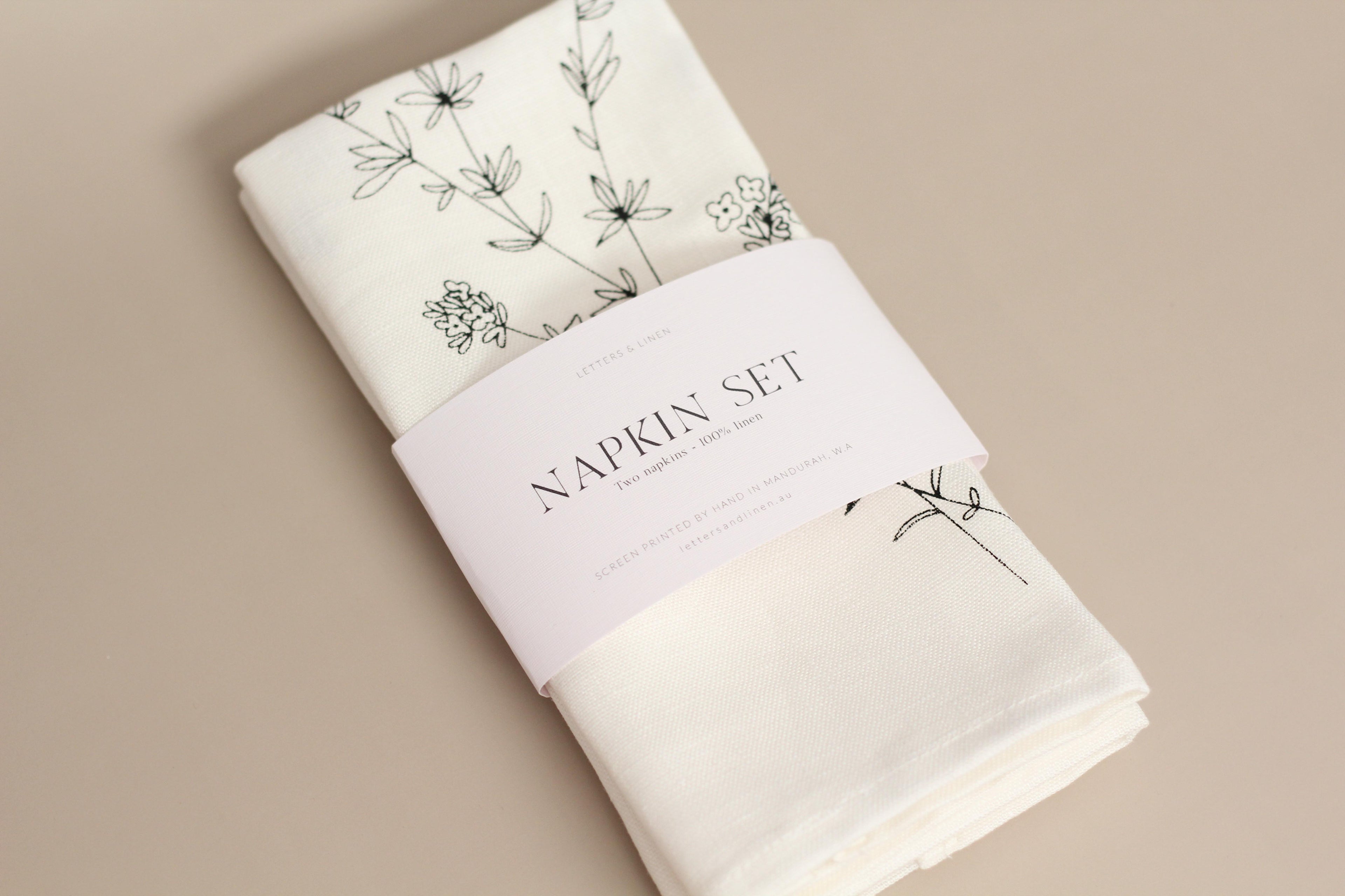 Thyme Napkin Set