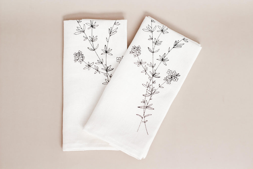 Thyme Napkin Set