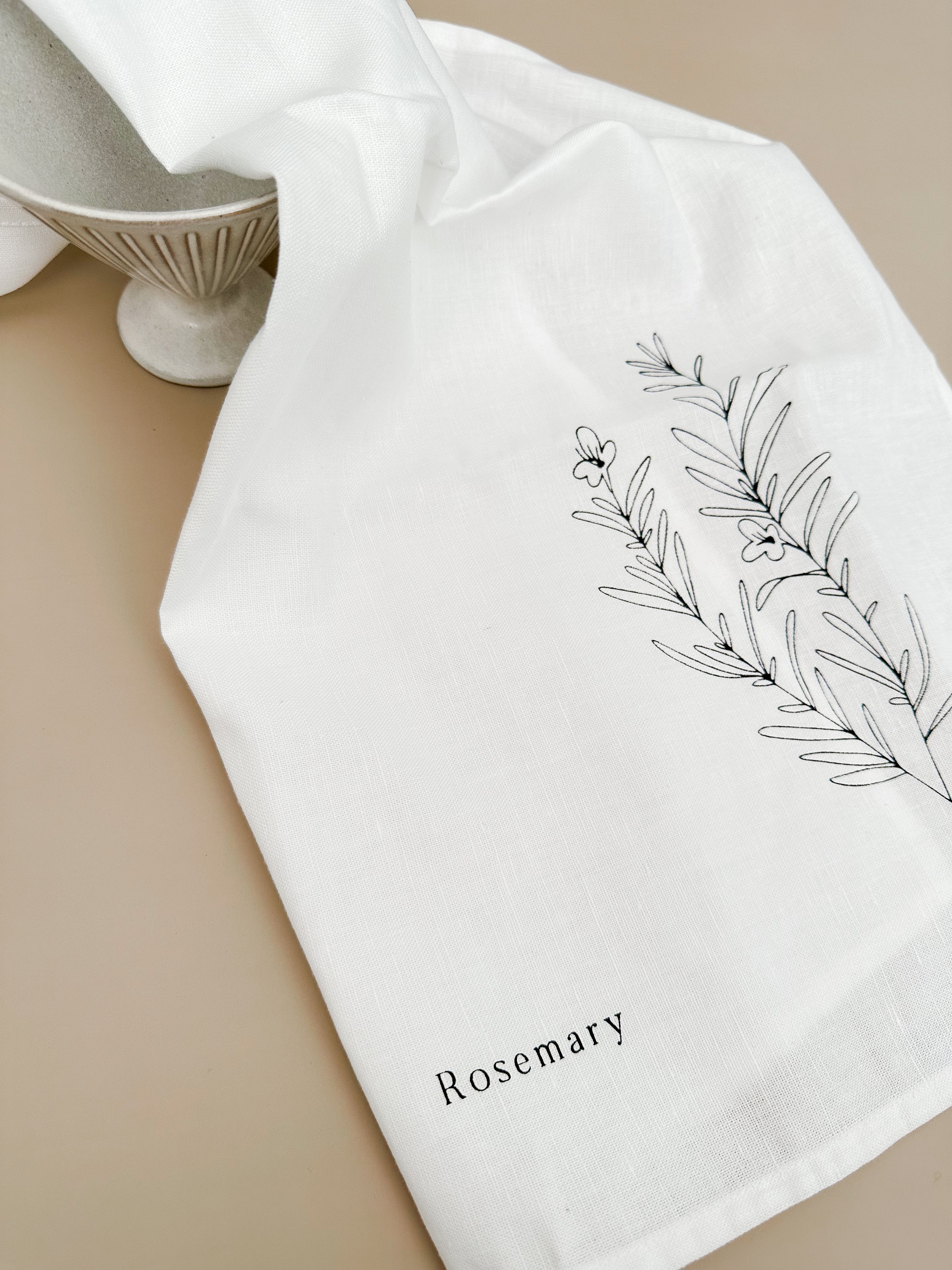 Rosemary Tea Towel