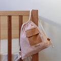 Personalised Drawstring Backpack - Back To Wood Kids Backpack