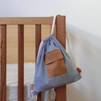 Personalised Drawstring Backpack - Back To Wood Kids Backpack